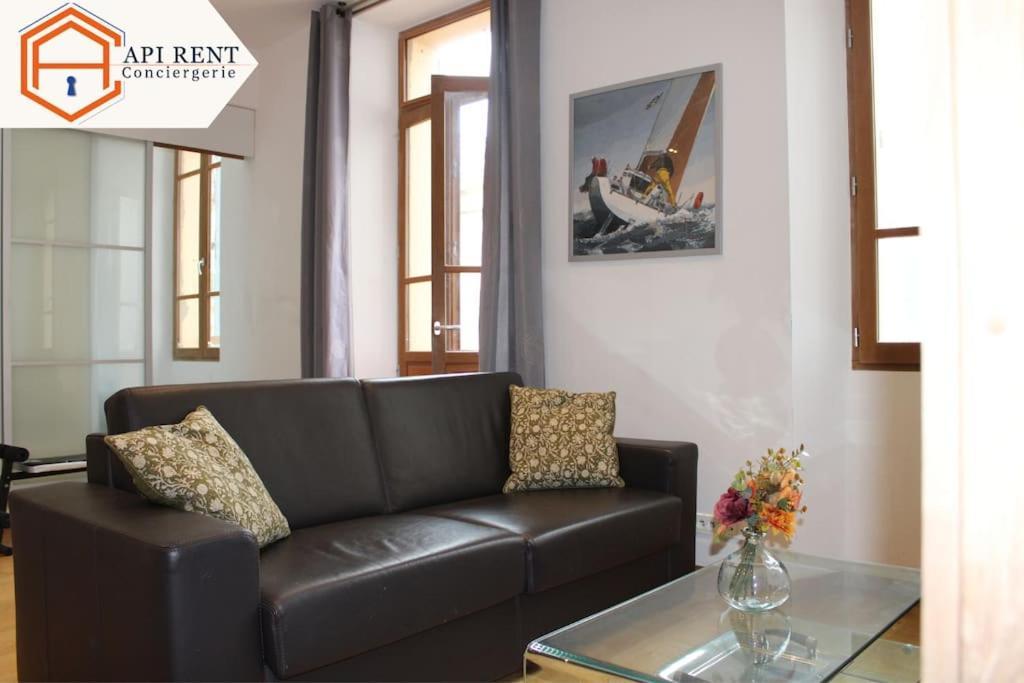 Le Leon By Apirent #Balcon #Calme #Climatisation #Central 戛纳 外观 照片